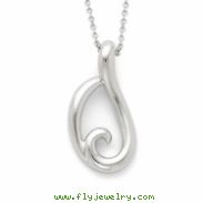 Sterling Silver Friendship 18in Necklace
