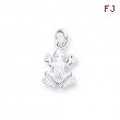 Sterling Silver Frog Charm