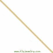 Sterling Silver Gold-plated Curb Chain