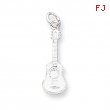 Sterling Silver Guitar Charm