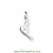 Sterling Silver Hair Dryer Charm