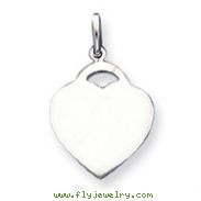 Sterling Silver Heart Charm