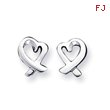 Sterling Silver Heart Earrings