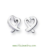 Sterling Silver Heart Earrings