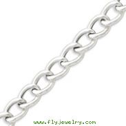 Sterling Silver Hollow Cable Bracelet