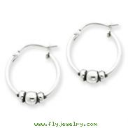 Sterling Silver Hoop Earrings