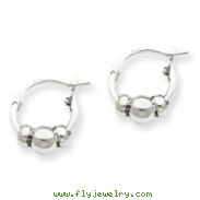 Sterling Silver Hoop Earrings