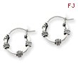 Sterling Silver Hoop Earrings