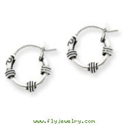 Sterling Silver Hoop Earrings