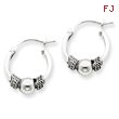 Sterling Silver Hoop Earrings