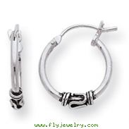 Sterling Silver Hoop Earrings