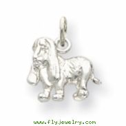 Sterling Silver Hound Dog Charm