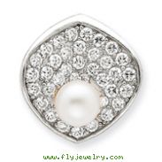 Sterling Silver Imitation Pearl Pendant