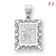 Sterling Silver Initial G Charm