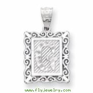 Sterling Silver Initial G Charm