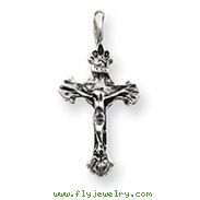 Sterling Silver INRI Crucifix Charm