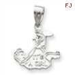 Sterling Silver It's A Girl Charm