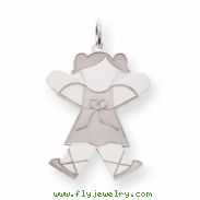 Sterling Silver Kid Charm