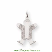 Sterling Silver Kid Charm