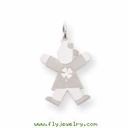 Sterling Silver Kid Charm