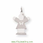 Sterling Silver Kid Charm