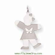 Sterling Silver Kid Charm