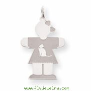 Sterling Silver Kid Charm