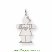 Sterling Silver Kid Charm