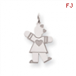 Sterling Silver Kid Charm