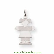 Sterling Silver Kid Charm