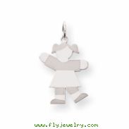 Sterling Silver Kid Charm