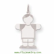 Sterling Silver Kid Charm