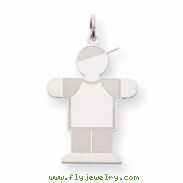 Sterling Silver Kid Charm