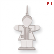 Sterling Silver Kid Charm