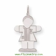 Sterling Silver Kid Charm