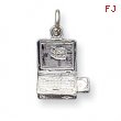 Sterling Silver Laptop Computer Charm