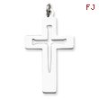 Sterling Silver Latin Cross Pendant