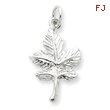 Sterling Silver Leaf Charm