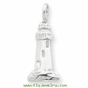 Sterling Silver Lighthouse Charm