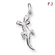 Sterling Silver Lizard Charm