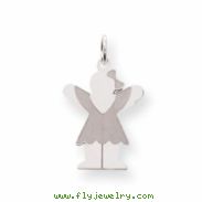 Sterling Silver Love Kid Charm