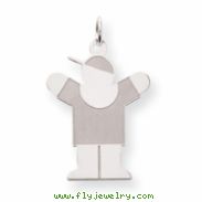 Sterling Silver Love Kid Charm