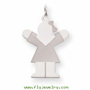 Sterling Silver Love Kid Charm