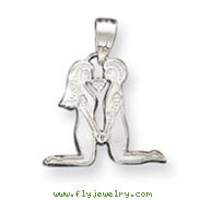 Sterling Silver Man & Woman Charm