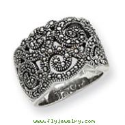 Sterling Silver Marcasite Ring