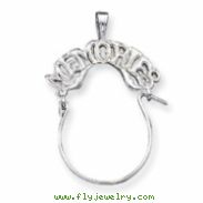 Sterling Silver Memories Charm Holder