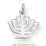 Sterling Silver Menorah Charm