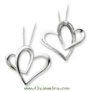 Sterling Silver Mother A Part Of My Heart 18" Necklace