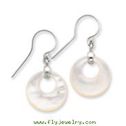 Sterling Silver Mother Of Pearl Earrings