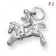 Sterling Silver Moveable Bronco Charm